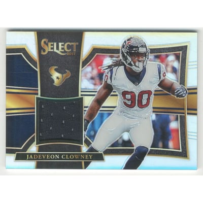 2017 Select Swatches Prizm #10 Jadeveon Clowney/199
