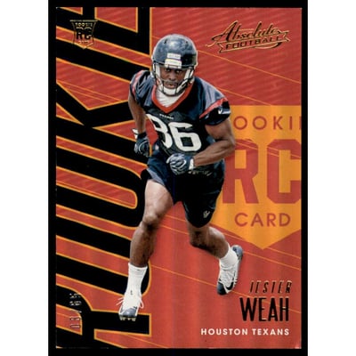 2018 Absolute Spectrum Orange #144 Jester Weah