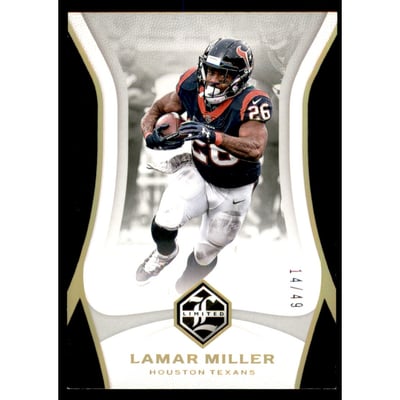 2018 Limited Gold Spotlight #40 Lamar Miller