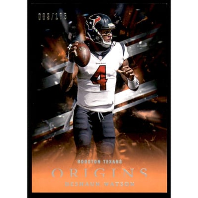 2018 Panini Origins Orange #53 Deshaun Watson
