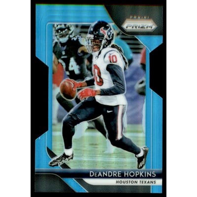 2018 Panini Prizm Prizms Light Blue #122 DeAndre Hopkins