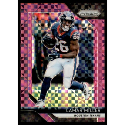 2018 Panini Prizm Prizms Purple Power #125 Lamar Miller