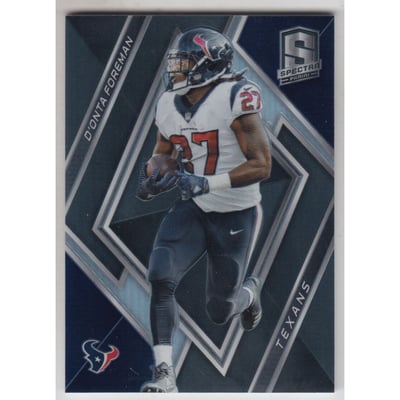 2018 Panini Spectra #109 D'Onta Foreman