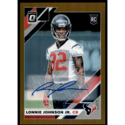 2019 Donruss Optic Rookies Autographs Bronze #126 Lonnie Johnson Jr.
