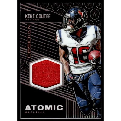 2019 Panini Obsidian Atomic Materials #10 Keke Coutee