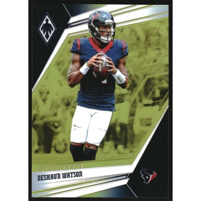 2019 Panini Phoenix Yellow #27 Deshaun Watson