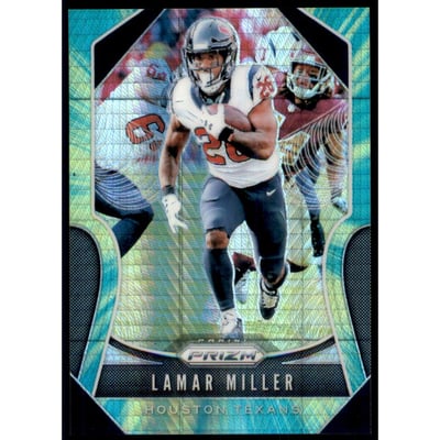 2019 Panini Prizm Prizms Hyper #137 Lamar Miller