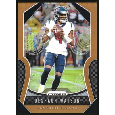 2019 Panini Prizm Prizms Orange #136 Deshaun Watson