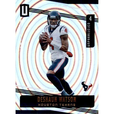 2019 Panini Unparalleled Whirl #70 Deshaun Watson