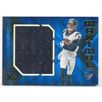 2019 Panini XR Maximal Materials Blue #8 Will Fuller V