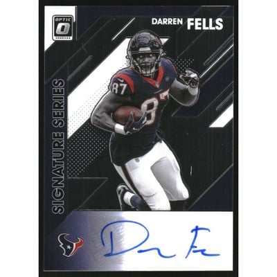 2020 Donruss Optic Signature Series #15 Darren Fells