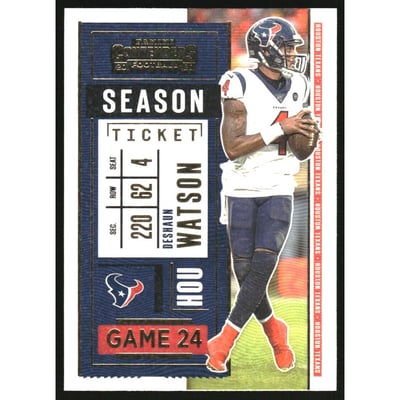 2020 Panini Contenders Stardust #62 Deshaun Watson