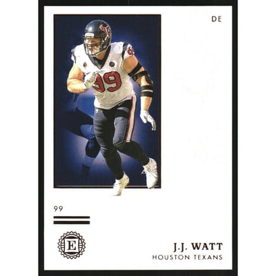 2020 Panini Encased #27 J.J. Watt