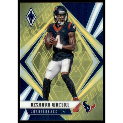 2020 Panini Phoenix Yellow #4 Deshaun Watson
