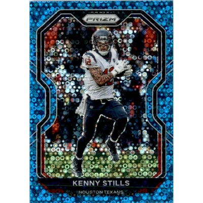 2020 Panini Prizm Prizms No Huddle Blue #79 Kenny Stills