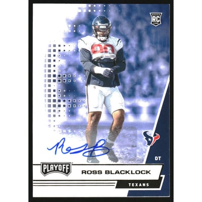 2020 Playoff Rookie Autographs #248 Ross Blacklock
