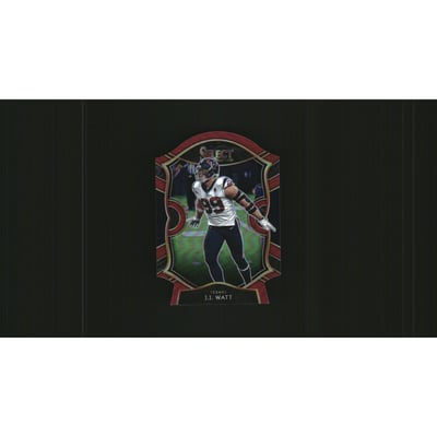 2020 Select Prizm Maroon Die Cut #29 J.J. Watt