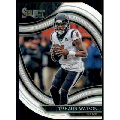 2020 Select Prizm White Die Cut #328 Deshaun Watson