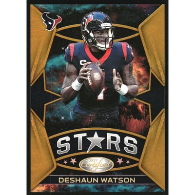 2021 Certified Certified Stars Mirror Gold #20 Deshaun Watson