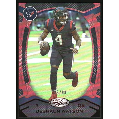 2021 Certified Mirror Red #27 Deshaun Watson