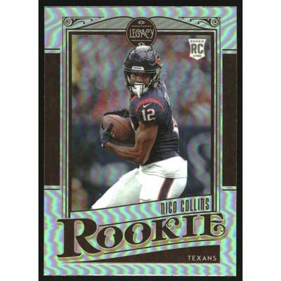 2021 Panini Chronicles Legacy Update Rookies Silver #205 Nico Collins