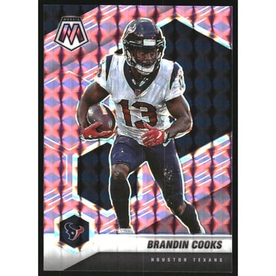 2021 Panini Mosaic Mosaic Purple #86 Brandin Cooks