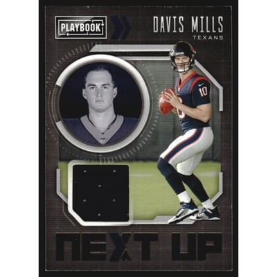 2021 Panini Playbook Next Up Jerseys #5 Davis Mills