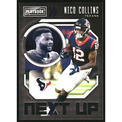 2021 Panini Playbook Next Up #29 Nico Collins