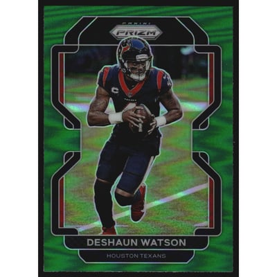 2021 Panini Prizm Prizms Green #36 Deshaun Watson