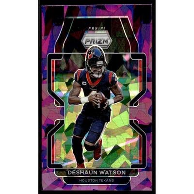 2021 Panini Prizm Prizms Purple Ice #36 Deshaun Watson