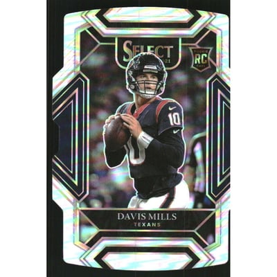 2021 Select Prizm Silver Die Cut #265 Davis Mills