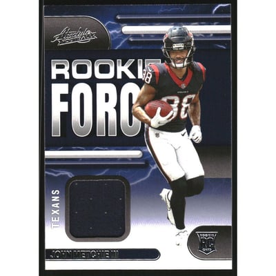 2022 Absolute Rookie Force Jerseys #16 John Metchie III