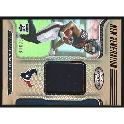 2022 Certified New Generation Jerseys Mirror Bronze #16 John Metchie III/349