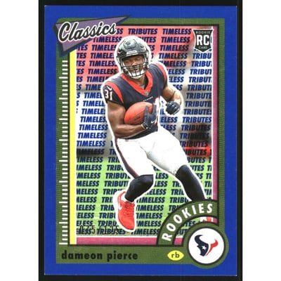 2022 Classics Timeless Tributes Light Blue #174 Dameon Pierce