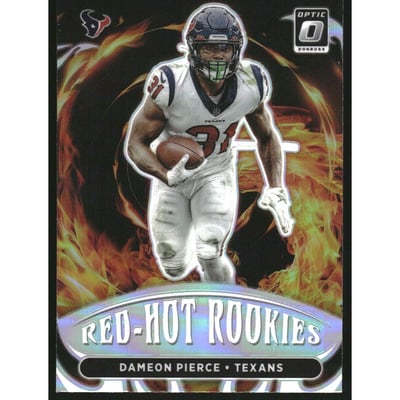 2022 Donruss Optic Red Hot Rookies #10 Dameon Pierce