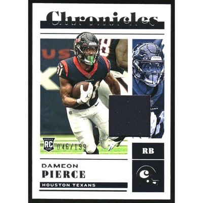 2022 Panini Chronicles Jerseys #35 Dameon Pierce
