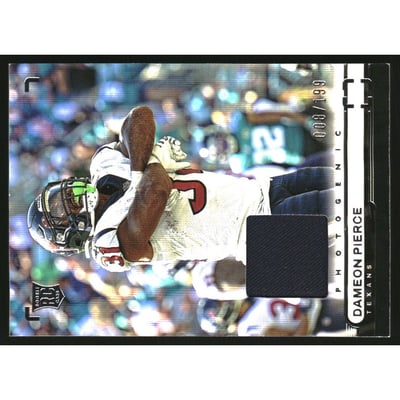 2022 Panini Chronicles Photogenic Jerseys #30 Dameon Pierce
