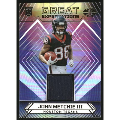2022 Panini Illusions Great Expectations Materials #14 John Metchie III