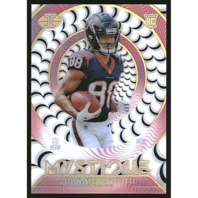 2022 Panini Illusions Mystique Pink #14 John Metchie III