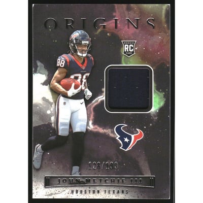 2022 Panini Origins Rookie Patches #16 John Metchie III