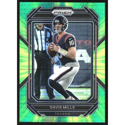 2022 Panini Prizm Prizms Hyper #113 Davis Mills