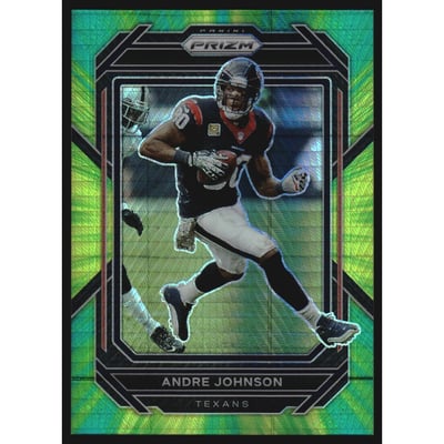 2022 Panini Prizm Prizms Hyper #120 Andre Johnson