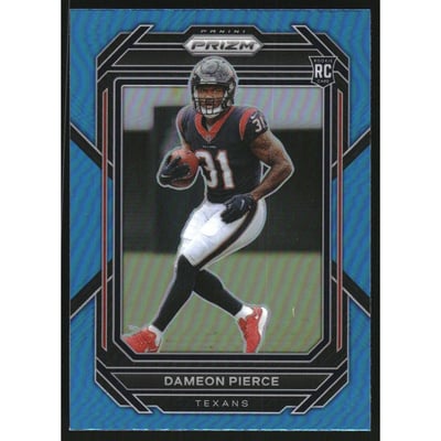 2022 Panini Prizm Prizms Light Blue #322 Dameon Pierce