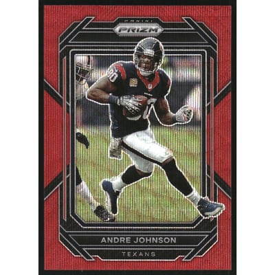 2022 Panini Prizm Prizms Red Wave #120 Andre Johnson