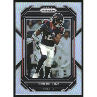2022 Panini Prizm Prizms Silver #117 Nico Collins