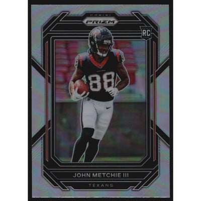 2022 Panini Prizm Prizms Silver #316 John Metchie III