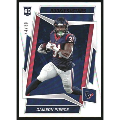 2022 Rookies and Stars Longevity #124 Dameon Pierce