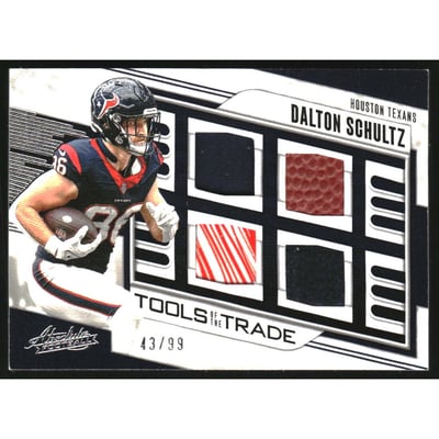 2023 Absolute Tools of the Trade Materials Quad #8 Dalton Schultz