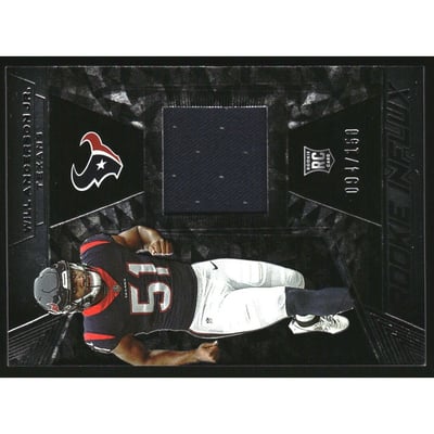 2023 Panini Black Rookie Influx Memorabilia #11 Will Anderson Jr.