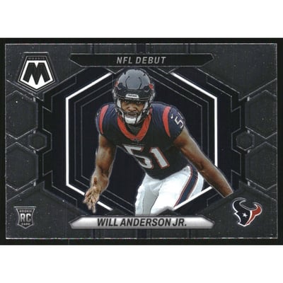 2023 Panini Mosaic NFL Debut Mosaic #19 Will Anderson Jr.